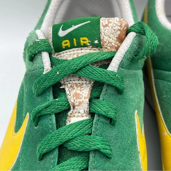 Vintage Nike Air Tiempo Rival Men Indoor Soccer Cleat 311401 371 Size 14 Brazil - Picture 3 of 8